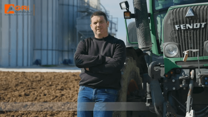 témoignage client M Primat terre de bievre agriconsult avis valoriser ses céréales en vente direct tracteur
