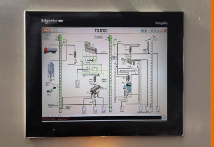 ecran tactile armoire gestion installation de stockage de grain ecran tactile armoire gestion installation de stockage de grain