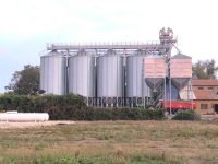 installation complete Agriconsult silos de stockage séchoir nettoyeur calibreur boisseaux